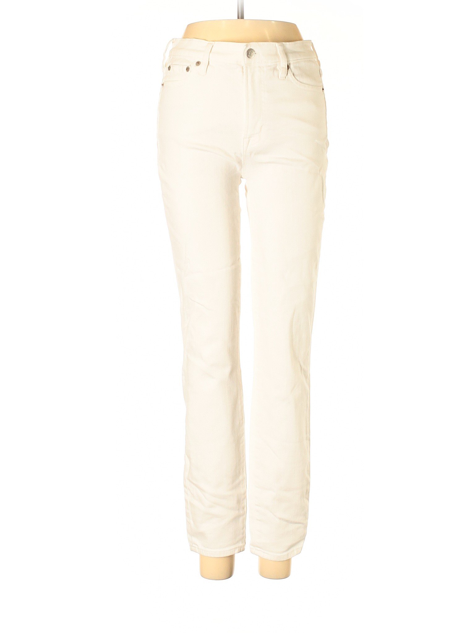 J.Crew Factory Store Women Ivory Jeans 27W | eBay