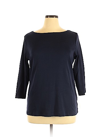 Talbots 3/4 Sleeve T-Shirt (view 1)