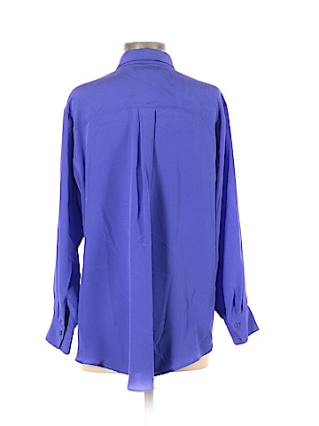 Amanda Uprichard Long Sleeve Silk Top (view 2)