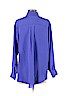 Amanda Uprichard 100% Silk Blue Long Sleeve Silk Top Size P (petite) - photo 2