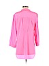 Amanda Uprichard 100% Silk Pink Long Sleeve Silk Top Size S - photo 2
