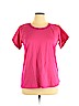 Assorted Brands 100% Cotton Pink Short Sleeve T-Shirt Size XL - photo 1