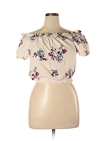 Sky and Sparrow Short Sleeve Blouse (view 1)