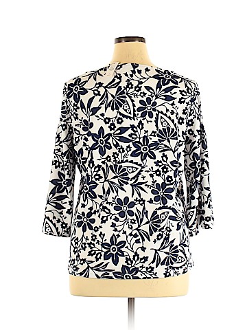 Talbots 3/4 Sleeve Top (view 2)