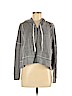 ALLSAINTS Gray Zip Up Hoodie Size 8 - photo 1