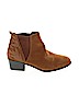 Yoki Brown Ankle Boots Size 8 1/2 - photo 1
