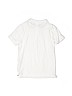 Gymboree 100% Cotton Solid White Short Sleeve Polo Size 7 - photo 2