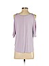 Babaton Purple Short Sleeve Top Size S - photo 2