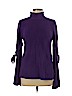 Neiman Marcus Purple Turtleneck Sweater Size M - photo 1