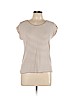 Armani Collezioni Tan Short Sleeve Top Size 10 - photo 1
