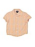 Cherokee Orange Short Sleeve Button-Down Shirt Size 4T - photo 1