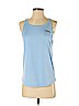 Adidas 100% Polyester Blue Active Tank Size S - photo 1