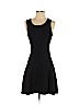 Monteau Black Casual Dress Size S - photo 1