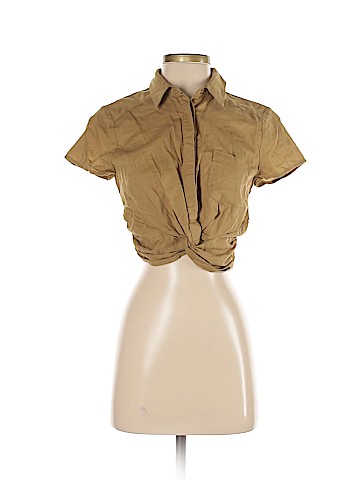 Free People Short Sleeve Blouse (view 1)