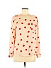 Ann Taylor LOFT 100% Polyester Tan Long Sleeve Blouse Size M (petite) - photo 1