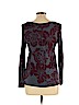 Simply Vera Vera Wang Burgundy Long Sleeve Top Size L (petite) - photo 2