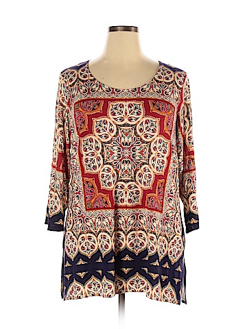 Rose & Olive 3/4 Sleeve Blouse (view 1)