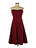 Nicole Miller Collection Burgundy Cocktail Dress Size 6 - photo 1