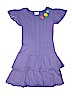 Hanna Andersson 100% Cotton Solid Purple Dress Size 140 cm / US 10 - photo 1