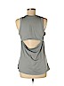 Nike 100% Polyester Gray Active Tank Size M - photo 2