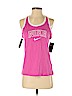 Nike 100% Cotton Pink Active Tank Size XS - photo 1