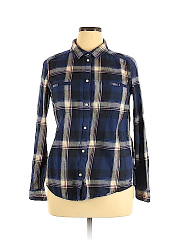 Roxy Long Sleeve Button-Down Shirt (view 1)