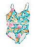 Torrid Blue Two Piece Swimsuit Size 2X Plus (2) - photo 1