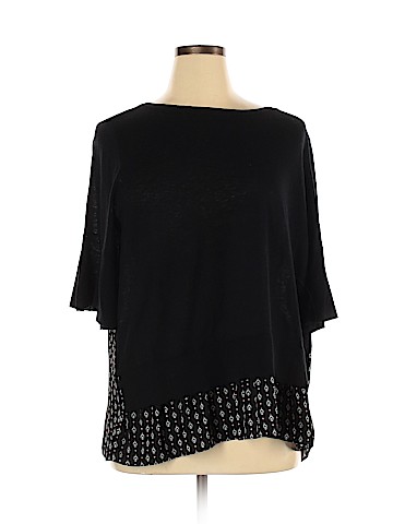 Ann Taylor LOFT 3/4 Sleeve Top (view 1)