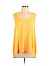 City Streets Orange Sleeveless Top Size XL - photo 1