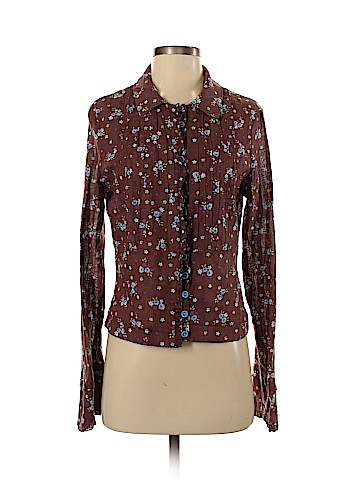 Free People Long Sleeve Button-Down Shirt (view 1)