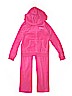 Juicy Couture 100% Polyester Solid Pink Zip Up Hoodie Size 7 - photo 1