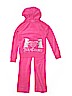 Juicy Couture 100% Polyester Solid Pink Zip Up Hoodie Size 7 - photo 2