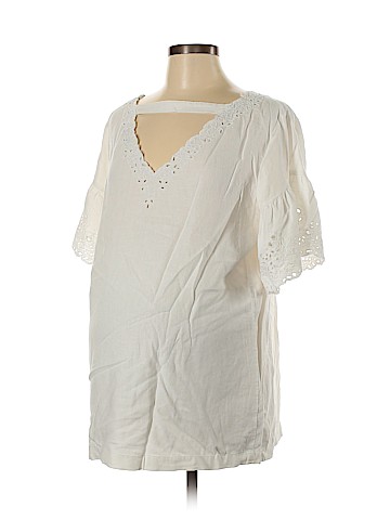 Ann Taylor LOFT Short Sleeve Blouse (view 1)