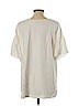 Ann Taylor LOFT 100% Cotton White Short Sleeve Blouse Size L - photo 2