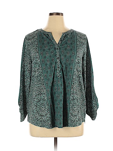 Style&Co Long Sleeve Blouse (view 1)