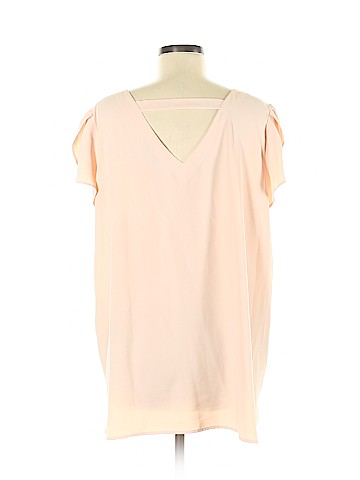 Ann Taylor LOFT Outlet Short Sleeve Blouse (view 2)