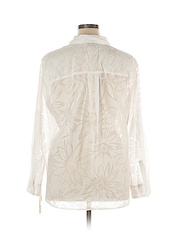 Rafaella Long Sleeve Button-Down Shirt (view 2)