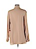 Vince Camuto 100% Polyester Tan Long Sleeve Blouse Size M - photo 2