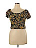 Wild Fable Yellow Short Sleeve Top Size XL - photo 1