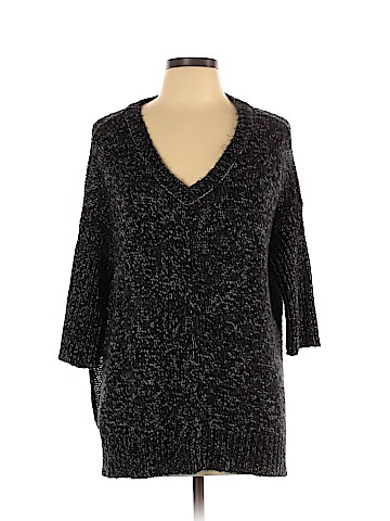 Aqua Pullover Sweater (view 1)