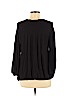 Free People Black 3/4 Sleeve Blouse Size M - photo 2