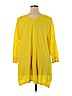 Moth 100% Merino Extra Fine Wool Yellow Wool Pullover Sweater Size XL - photo 2