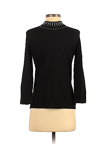 Garfield & Marks 3/4 Sleeve Silk Top (view 2)