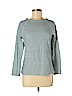T by Talbots Blue Long Sleeve T-Shirt Size M (petite) - photo 1