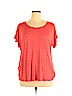 Apt. 9 Pink Short Sleeve Top Size XL - photo 1