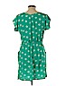 Charlotte Russe 100% Polyester Green Casual Dress Size L - photo 2