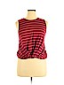 ABound Burgundy Sleeveless Top Size XL - photo 1