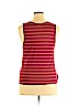 ABound Burgundy Sleeveless Top Size XL - photo 2