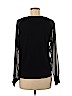 H&M 100% Viscose Black Sweatshirt Size 8 - photo 2