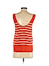 Joie 100% Silk Orange Sleeveless Silk Top Size XS - photo 2